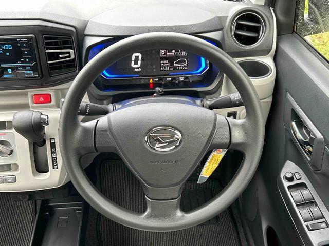 ミライースX SAIIIワイドBluetooth/USBチューナー装備保証 新車保証・まごころ保証 1年間・走行距離無制限付き・ワイドBluetooth/USBチューナー装備・LEDヘッドライト装備(東京都)の中古車