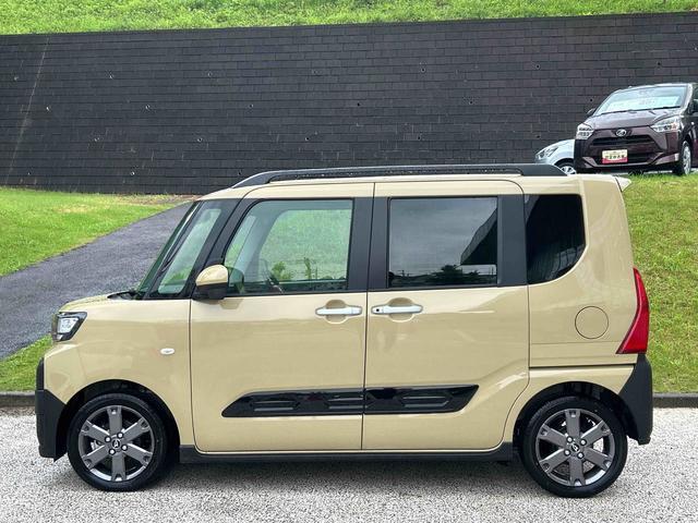 タントファンクロスターボ　９インチディスプレイオーディオ装備保証　新車保証・まごころ保証　１年間・走行距離無制限付き・９インチディスプレイオーディオ装備・パノラマカメラ・ＬＥＤヘッドライト装備・シートヒーター装備（東京都）の中古車