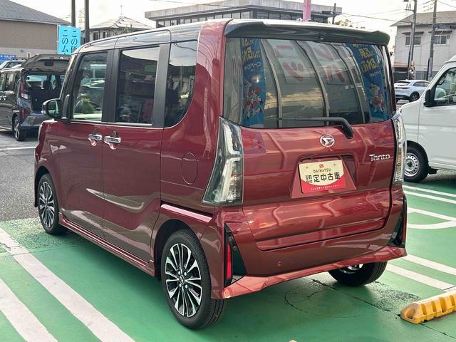 タントカスタムRS 9インチディスプレイオーディオ装備保証 新車保証・まごころ保証 1年間・走行距離無制限付き・9インチディスプレイオーディオ装備・バックカメラ・LEDヘッドライト装備(東京都)の中古車