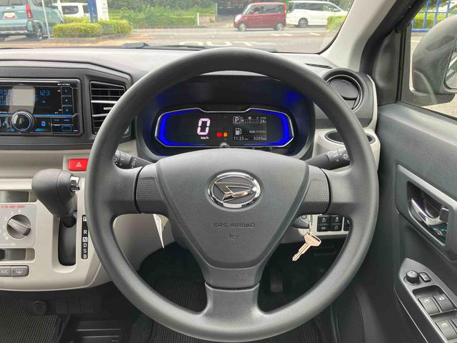 ミライースＸ　ＳＡIIIワイドＢｌｕｅｔｏｏｔｈ／ＵＳＢチューナー装備保証　新車保証・まごころ保証　１年間・走行距離無制限付き・ワイドＢｌｕｅｔｏｏｔｈ／ＵＳＢチューナー装備・ＬＥＤヘッドライト装備（東京都）の中古車