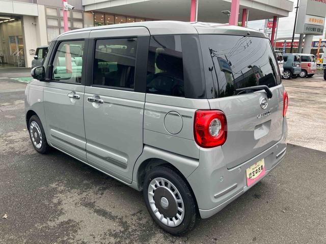 ムーヴキャンバスセオリーG 9インチディスプレイオーディオ装備!!保証 新車保証・まごころ保証 1年間・走行距離無制限付き 走行距離344km・9インチスマホ連携ディスプレイオーディオ バックモニター 電動パーキング 両側電動スライドドア LEDヘッドライト(東京都)の中古車