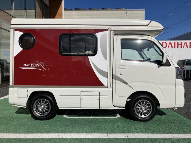 ハイゼットトラックキャンピング エクストラSA3t ナビ ETC ドラレコ保証 ・まごころ保証 1年間・走行距離無制限付き 社外7インチカーナビ バックモニター ドライブレコーダー ETC車載器 スマートアシスト3t LEDヘッドライト アルミホイール キーレス(東京都)の中古車