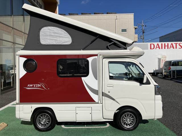 ハイゼットトラックキャンピング エクストラSA3t ナビ ETC ドラレコ保証 ・まごころ保証 1年間・走行距離無制限付き 社外7インチカーナビ バックモニター ドライブレコーダー ETC車載器 スマートアシスト3t LEDヘッドライト アルミホイール キーレス(東京都)の中古車