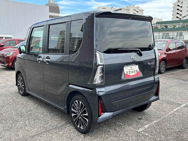 タントカスタムＲＳ　両側電動スライドドア　電動パーキングブレーキ保証１年間距離無制限付き　両側電動スライドドア　ＬＥＤヘッドランプ　ＬＥＤフォグランプ　オートライト　ミラクルオープンドア　運転席シートヒーター　運転席シートリフター　オートエアコン（東京都）の中古車