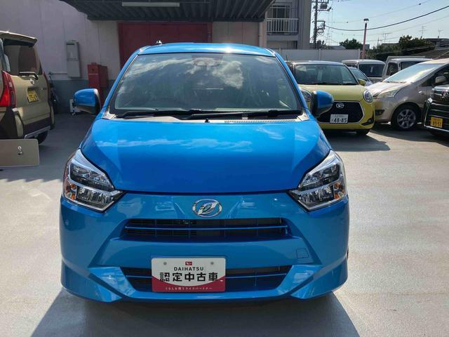 ミライースＸ　ＳＡIII　バックカメラ・ＣＤチューナー付き保証　新車保証・まごころ保証　１年間・走行距離無制限付き　コーナーソナー　緊急ブレーキ　Ｂカメ　１オーナー　禁煙　セキュリティ　車線逸脱　アイドリングＳ　助手席エアバッグ　ＬＥＤヘットランプ（東京都）の中古車