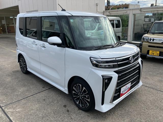 タントカスタムＲＳ保証　新車保証・まごころ保証　１年間・走行距離無制限付き（東京都）の中古車