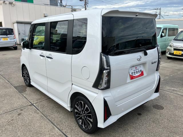 タントカスタムＲＳ保証　新車保証・まごころ保証　１年間・走行距離無制限付き（東京都）の中古車