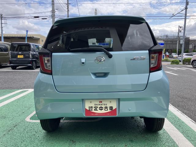 ミライースＸ　ＳＡIII　ＣＤチューナー　ＬＥＤヘッドライト保証　新車保証・まごころ保証　１年間・走行距離無制限付き　純正ＣＤチューナー　バックカメラ　ＬＥＤヘッドライト　オートライト　コーナーセンサー　カーペットマット　電動格納ミラー　パワーウィンドウ（東京都）の中古車