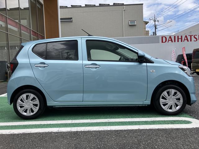 ミライースＸ　ＳＡIII　ＣＤチューナー　ＬＥＤヘッドライト保証　新車保証・まごころ保証　１年間・走行距離無制限付き　純正ＣＤチューナー　バックカメラ　ＬＥＤヘッドライト　オートライト　コーナーセンサー　カーペットマット　電動格納ミラー　パワーウィンドウ（東京都）の中古車