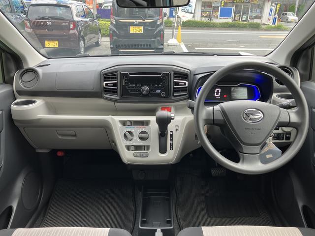 ミライースＸ　ＳＡIII　ＣＤチューナー　ＬＥＤヘッドライト保証　新車保証・まごころ保証　１年間・走行距離無制限付き　純正ＣＤチューナー　バックカメラ　ＬＥＤヘッドライト　オートライト　コーナーセンサー　カーペットマット　電動格納ミラー　パワーウィンドウ（東京都）の中古車