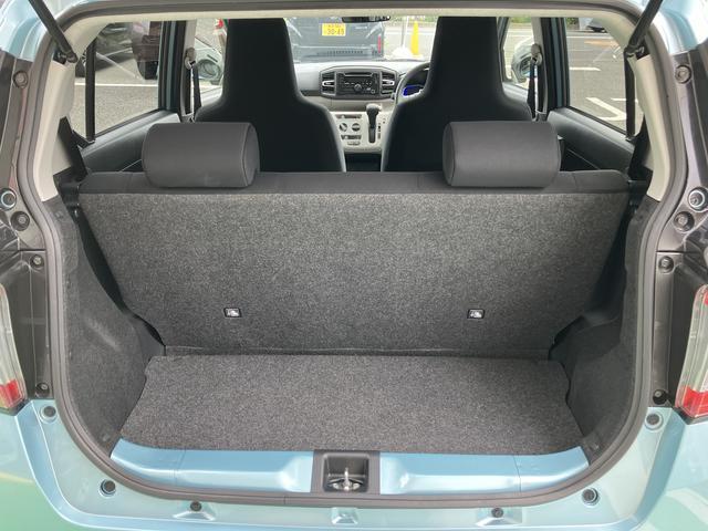 ミライースＸ　ＳＡIII　ＣＤチューナー　ＬＥＤヘッドライト保証　新車保証・まごころ保証　１年間・走行距離無制限付き　純正ＣＤチューナー　バックカメラ　ＬＥＤヘッドライト　オートライト　コーナーセンサー　カーペットマット　電動格納ミラー　パワーウィンドウ（東京都）の中古車