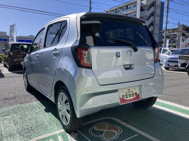 ミライースＸ　ＳＡIII　バックカメラ　ＬＥＤヘッドライト保証　新車保証・まごころ保証　１年間・走行距離無制限付き　純正ワイドＢｌｕｅｔｏｏｔｈ／ＵＳＢチューナー　ＬＥＤヘッドライト　バックカメラ　キーレス　カーペットマット　電動格納ミラー（東京都）の中古車