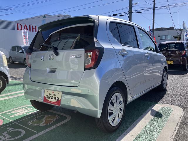 ミライースＸ　ＳＡIII　バックカメラ　ＬＥＤヘッドライト保証　新車保証・まごころ保証　１年間・走行距離無制限付き　純正ワイドＢｌｕｅｔｏｏｔｈ／ＵＳＢチューナー　ＬＥＤヘッドライト　バックカメラ　キーレス　カーペットマット　電動格納ミラー（東京都）の中古車