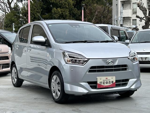 ミライースＸ　ＳＡIIIワイドＢｌｕｅｔｏｏｔｈ／ＵＳＢチューナー装備保証　新車保証・まごころ保証　１年間・走行距離無制限付き　電動ミラー　キーレスエントリーシステム　ｉ−ｓｔｏｐ　ブルートゥース　ＬＥＤヘットランプ　衝突安全ボディ　禁煙　ワンオーナー車　Ｂカメラ（東京都）の中古車