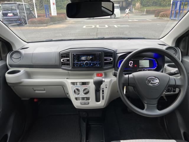 ミライースＸ　ＳＡIIIワイドＢｌｕｅｔｏｏｔｈ／ＵＳＢチューナー装備保証　新車保証・まごころ保証　１年間・走行距離無制限付き（東京都）の中古車