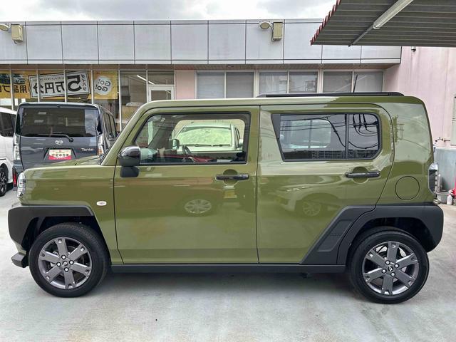 タフトGターボ ダーククロムベンチャー 9インチDA・全方位カメラ保証 新車保証・まごころ保証 1年間・走行距離無制限付き ソナー Bluetooth対応 パノラマモニター対応 USB接続 アダプティブクルコン 禁煙 安全ボディ レーンキープ イモビ フルセグTV(東京都)の中古車