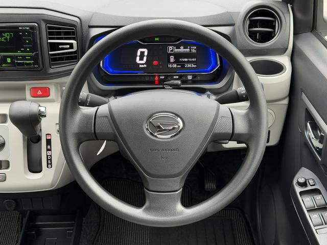 ミライースＸ　ＳＡIIIワイドＢｌｕｅｔｏｏｔｈ／ＵＳＢチューナー装備保証　新車保証・まごころ保証　１年間・走行距離無制限付き　衝突軽減ブレーキ搭載車　コーナーセンサー付き　電動電格ミラー　セキュリティ　Ｗエアーバック　車線逸脱警告　禁煙　Ｂカメラ　ＬＥＤランプ（東京都）の中古車