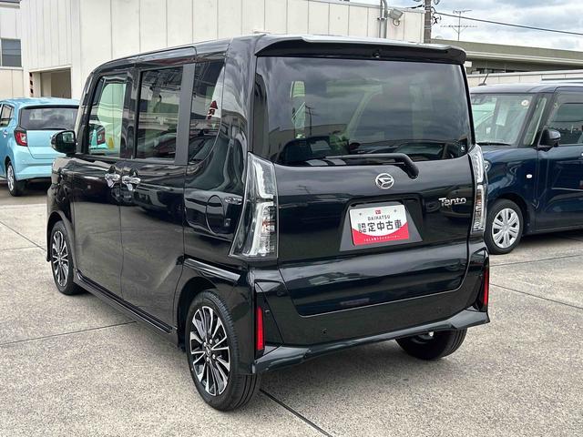 タントカスタムＲＳ７インチナビ・バックカメラ・ドラレコ・ＥＴＣ装備保証　新車保証・まごころ保証　１年間・走行距離無制限付き（東京都）の中古車