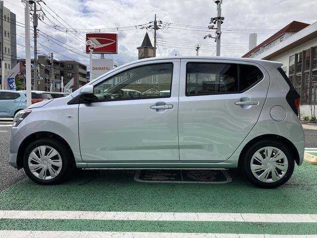 ミライースＸ　ＳＡIII　Ｂｌｕｅｔｏｏｔｈ／ＵＳＢチューナー装備保証　新車保証・まごころ保証　１年間・走行距離無制限付き　純正ワイドＢｌｕｅｔｏｏｔｈ／ＵＳＢチューナー　ＬＥＤヘッドライト　マニュアルエアコン　バックカメラ　カーペットマット　キーレス（東京都）の中古車