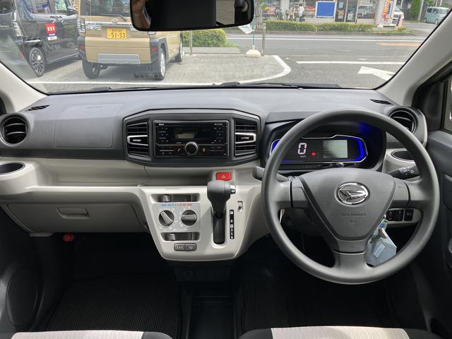ミライースＸ　ＳＡIII　Ｂｌｕｅｔｏｏｔｈ／ＵＳＢチューナー装備保証　新車保証・まごころ保証　１年間・走行距離無制限付き　純正ワイドＢｌｕｅｔｏｏｔｈ／ＵＳＢチューナー　ＬＥＤヘッドライト　マニュアルエアコン　バックカメラ　カーペットマット　キーレス（東京都）の中古車
