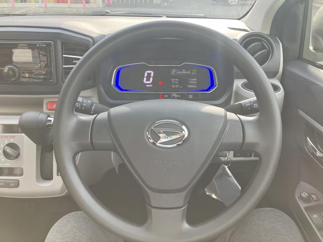 ミライースＸ　ＳＡIIIワイドＢｌｕｅｔｏｏｔｈ／ＵＳＢチューナー装備保証　新車保証・まごころ保証　１年間・走行距離無制限付き（東京都）の中古車