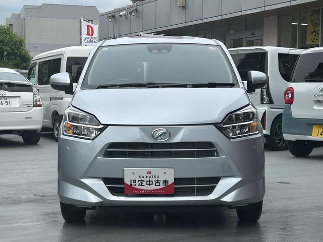 ミライースＸ　ＳＡIIIワイドＢｌｕｅｔｏｏｔｈ／ＵＳＢチューナー装備保証　新車保証・まごころ保証　１年間・走行距離無制限付き　衝突軽減ブレーキ　オートハイビーム　ＬＥＤヘッドライト　横滑り防止装置　ＡＢＳ　運転席エアバッグ（東京都）の中古車
