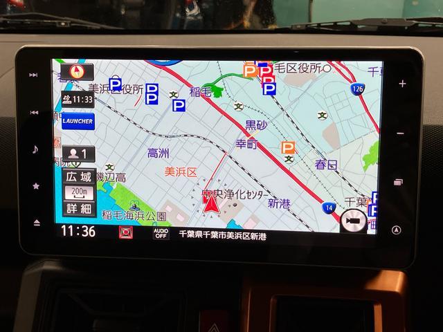 タフトＧターボ９型ナビ／ＢＴ／ＤＴＶ／ＤＩＳＣ／全周囲カメラ／ステアリングスイッチ　ドラレコ　ＥＴＣ　リヤスポイラー　前後ガーニッシュ　ガラスルーフ　ルーフレール　１５インチアルミ　クルコン　シートヒーター（千葉県）の中古車