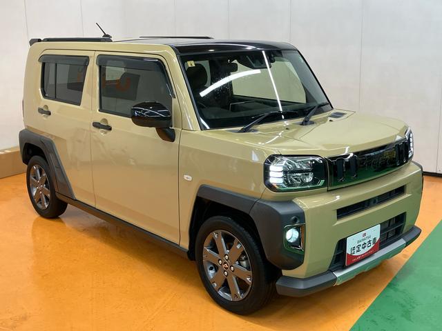 タフトＧターボ９型ナビ／ＢＴ／ＤＴＶ／ＤＩＳＣ／全周囲カメラ／ステアリングスイッチ　ドラレコ　ＥＴＣ　リヤスポイラー　前後ガーニッシュ　ガラスルーフ　ルーフレール　１５インチアルミ　クルコン　シートヒーター（千葉県）の中古車