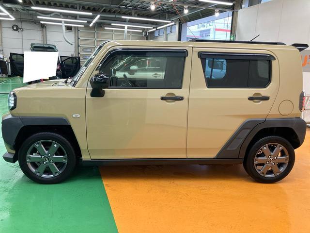 タフトＧターボ９型ナビ／ＢＴ／ＤＴＶ／ＤＩＳＣ／全周囲カメラ／ステアリングスイッチ　ドラレコ　ＥＴＣ　リヤスポイラー　前後ガーニッシュ　ガラスルーフ　ルーフレール　１５インチアルミ　クルコン　シートヒーター（千葉県）の中古車