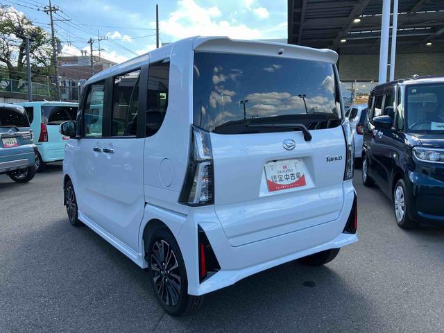 タントカスタムＲＳターボ　衝突回避支援機能　両側パワースライドドア　ＬＥＤアダプティブドライブビーム　カーテンシールドエアバッグ　サイドエアバッグ　スマートキー　電動パーキングブレーキ　オートエアコン（千葉県）の中古車