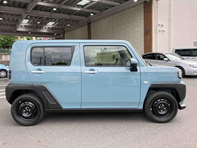 タフトＸ衝突回避支援機能　ガラスルーフ　ＬＥＤヘッドライト　サイドビューランプ　クリアランスセンサー　サイドエアバッグ　スマートキー　電動パーキングブレーキ　ブレーキホールド　１５インチスチールホイール（千葉県）の中古車