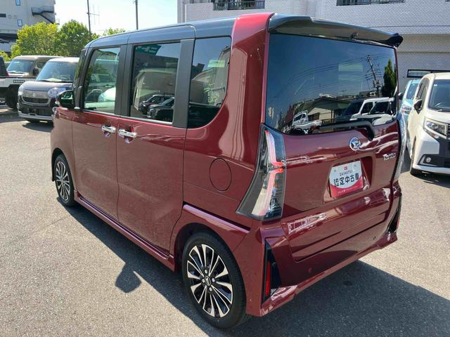 タントカスタムＲＳ９型ディスプレイオーディオ　地デジ　両側パワースライドドア　ターボ　衝突回避支援機能　カーテンシールドエアバッグ　クリアランスセンサー　ＬＥＤヘッドライト　前席シートヒーター　電動パーキングブレーキ（千葉県）の中古車