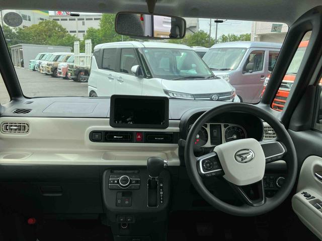 ムーヴキャンバスストライプスＧスマアシ　ダイハツ予防安全機能　置きラクボックス　ホットカップホルダー　オートブレーキホールド付き電動パーキング　前席シートヒーター　オートライト　オートハイビーム　ＬＥＤヘッドライト（千葉県）の中古車