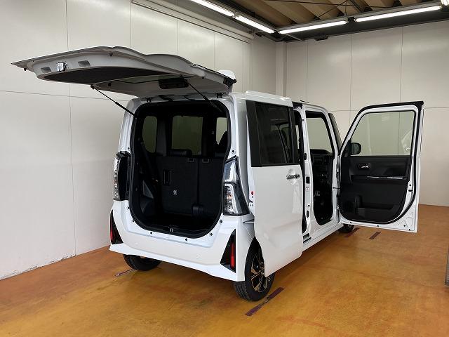 タントカスタムＸ　ｅｃｏ　ＩＤＬＥ非装着車サポカーＳワイド適合　ミラクルオープンドア　Ｂカメラ　両側オートスライドドア　ステアリングスイッチ　シートヒーター　電動パーキングブレーキ　コーナーセンサー　オートエアコン　Ｐスタート　キーフリー（神奈川県）の中古車