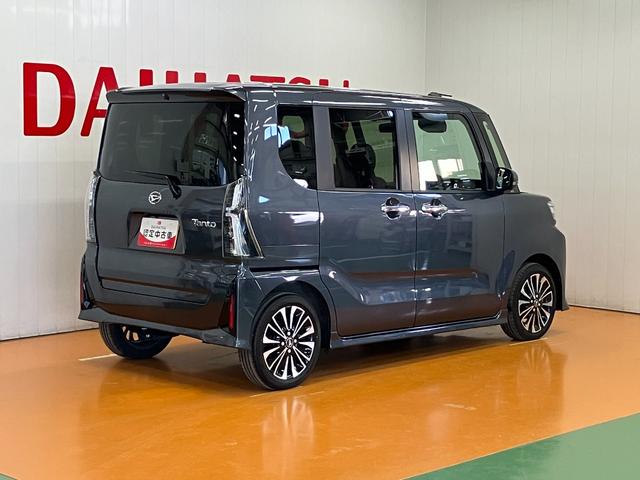 タントカスタムＲＳサポカーＳワイド適合　ミラクルオープンドア　両側オートスライドドア　パノラマモニター対応　電動パーキングブレーキ　ステアリングスイッチ　シートヒーター　オートエアコン　コーナーセンサー　キーフリー（神奈川県）の中古車