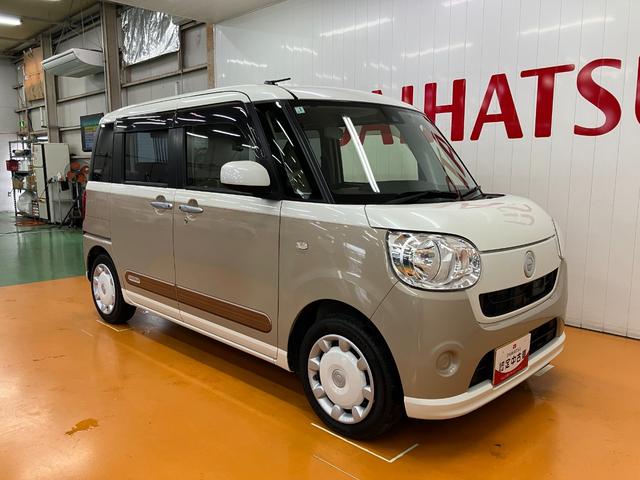 ムーヴキャンバスＸリミテッド　ＳＡII　カーナビ　ドラレコスマアシ　両側オートスライドドア　Ｂカメラ　ステアリングスイッチ　オートエアコン　Ｐスタート　アイドリングストップ　横滑り防止機能　誤発進抑制機能　置きラクボックス　キーフリー（神奈川県）の中古車