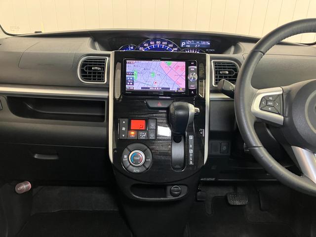タントカスタムＲＳ　トップエディションＳＡIIスマアシ　デイライト　ミラクルオープンドア　Ｂカメラ　ステアリングスイッチ　両側オートスライドドア　Ｐスタート　エコアイドル　横滑り防止機能　誤発進抑制機能　ＥＴＣ　電動格納ミラー　キーフリー（神奈川県）の中古車