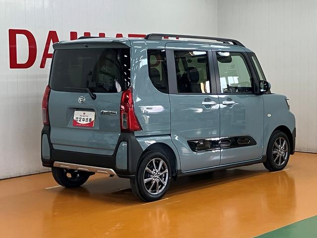 タントファンクロスリミテッドサポカーSワイド適合 ミラクルオープンドア 全車速追従機能付ACC 両側オートスライドドア 電動パーキングブレーキ ステアリングスイッチ シートヒーター コーナーセンサー Pスタート ETC(神奈川県)の中古車