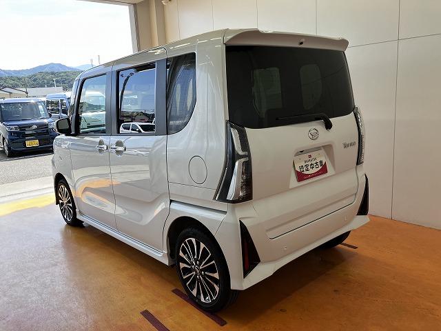 タントカスタムＲＳサポカーＳワイド適合　ミラクルオープンドア　両側オートスライドドア　電動パーキングブレーキ　ステアリングスイッチ　シートヒーター　オートエアコン　コーナーセンサー　キーフリー　Ｂカメラ（神奈川県）の中古車