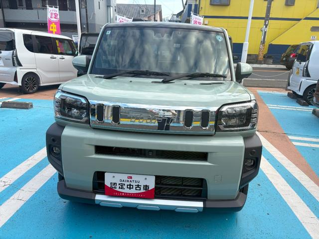タフトＧターボ　クロムベンチャーサポカーＳワイド適合　スカイフィールトップ　パノラマモニター対応　電動パーキングブレーキ　全車速追従機能付ＡＣＣ　ステアリングスイッチ　シートヒーター　ＵＳＢ接続端子　Ｐスタート　コーナーセンサー（神奈川県）の中古車