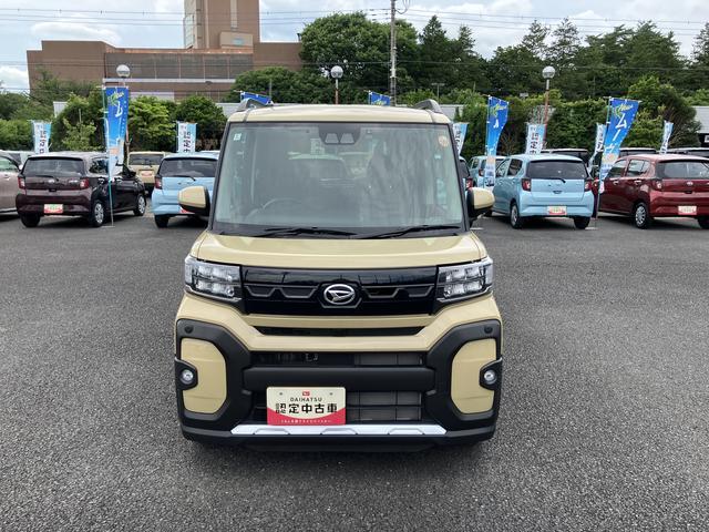 タントファンクロスターボ　ナビゲーション　バックカメラ　キーフリー保証１年間距離無制限付き　両側電動スライドドア　ＬＥＤフォグランプ　ＬＥＤヘッドランプ　前席シートヒーター　電動パーキングブレーキ　バックカメラ　シートバックテーブル　オートライト（東京都）の中古車