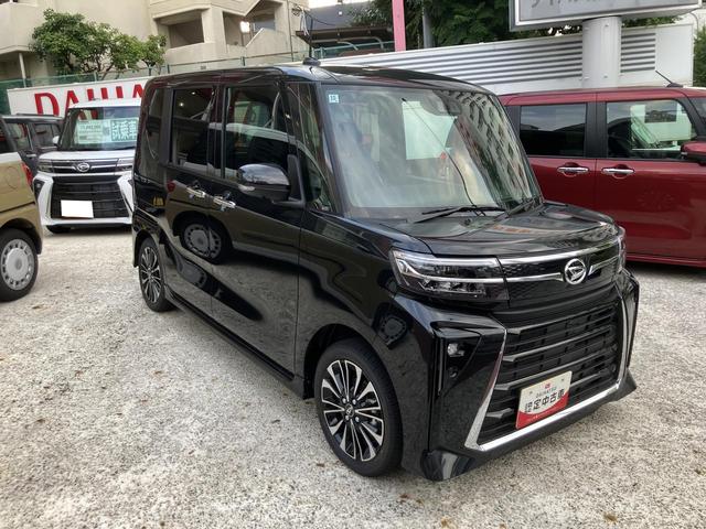 タントカスタムＲＳ　１０インチナビ　パノラマモニター　ＥＴＣ保証１年間・距離無制限付き　オートライト　ＡＤＢ　オートエアコン　電動格納ミラー　パワーウィンドウ　両側電動スライドドア　電動パーキングブレーキ　オートブレーキホールド機能　アイドリングストップ（東京都）の中古車