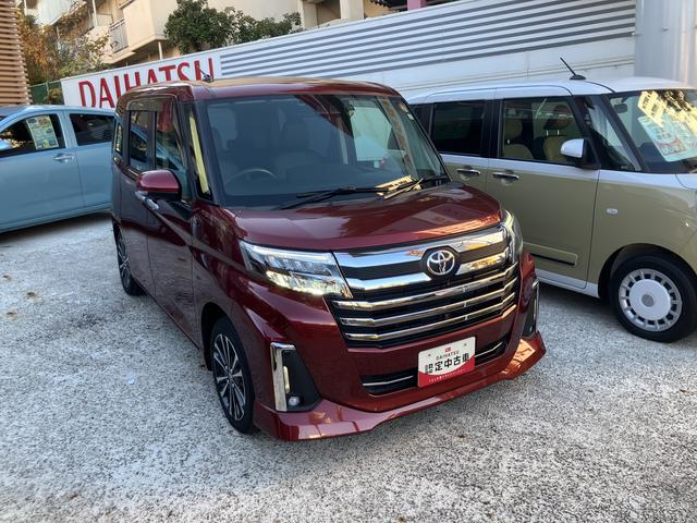 ルーミーカスタムＧ−Ｔ保証　新車保証・まごころ保証　１年間・走行距離無制限付き（東京都）の中古車