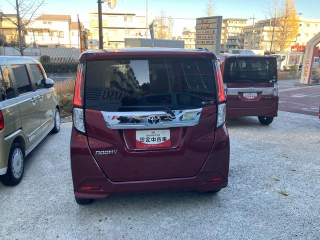 ルーミーカスタムＧ−Ｔ保証　新車保証・まごころ保証　１年間・走行距離無制限付き（東京都）の中古車