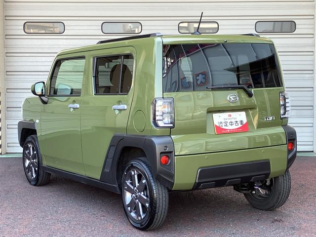 タフトＧターボ　　７インチナビ・バックカメラ・ドラレコ・ＥＴＣ装備保証　新車保証・まごころ保証　１年間・走行距離無制限付き（東京都）の中古車