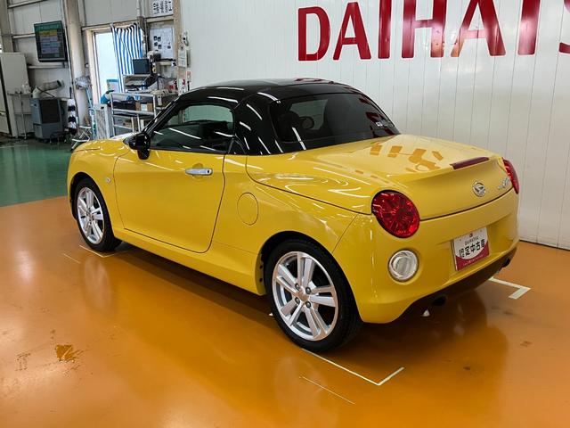 コペンセロオープンカー　二人乗　アクティブトップ　スポーツシート　Ｐスタート　シートヒーター　ステアリングスイッチ　アイドリングストップ　横滑り防止装置　キーフリー（神奈川県）の中古車