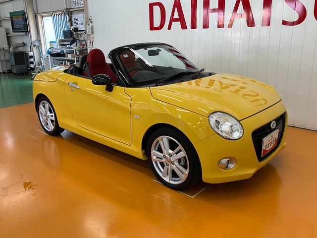 コペンセロオープンカー　二人乗　アクティブトップ　スポーツシート　Ｐスタート　シートヒーター　ステアリングスイッチ　アイドリングストップ　横滑り防止装置　キーフリー（神奈川県）の中古車