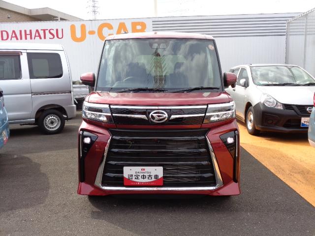 タントカスタムＲＳサポカーＳワイド適合　ミラクルオープンドア　パノラマモニター対応　両側オートスライドドア　ステアリングスイッチ　シートヒーター　電動パーキングブレーキ　オートエアコン　Ｐスタート　キーフリー（神奈川県）の中古車