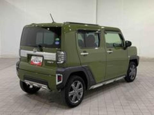 タフトGターボサポカーSワイド適合 スカイフィールトップ パノラマモニター対応 ETC ドラレコ 電動パーキングブレーキ 全車速追従機能付ACC ステアリングスイッチ シートヒーター USB接続端子 キーフリー(神奈川県)の中古車