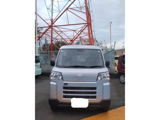 ハイゼットカーゴDXサポカーSワイド適合 オーディオ エアコン アクセサリーソケット コーナーセンサー アイドリングストップ 光軸調整ダイヤル 横滑り防止機能 誤発進抑制機能 パワーウインドウ キーレス(神奈川県)の中古車